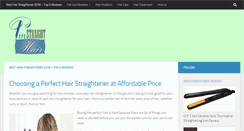 Desktop Screenshot of pinstraighthair.com