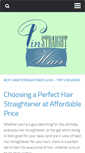 Mobile Screenshot of pinstraighthair.com